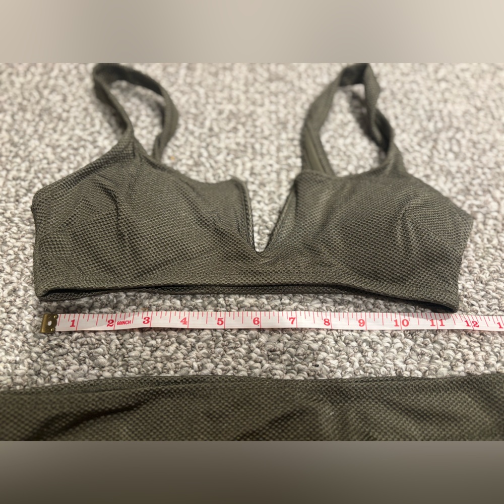 Aerie Deep Green Bikini Set - Picture 8 of 11